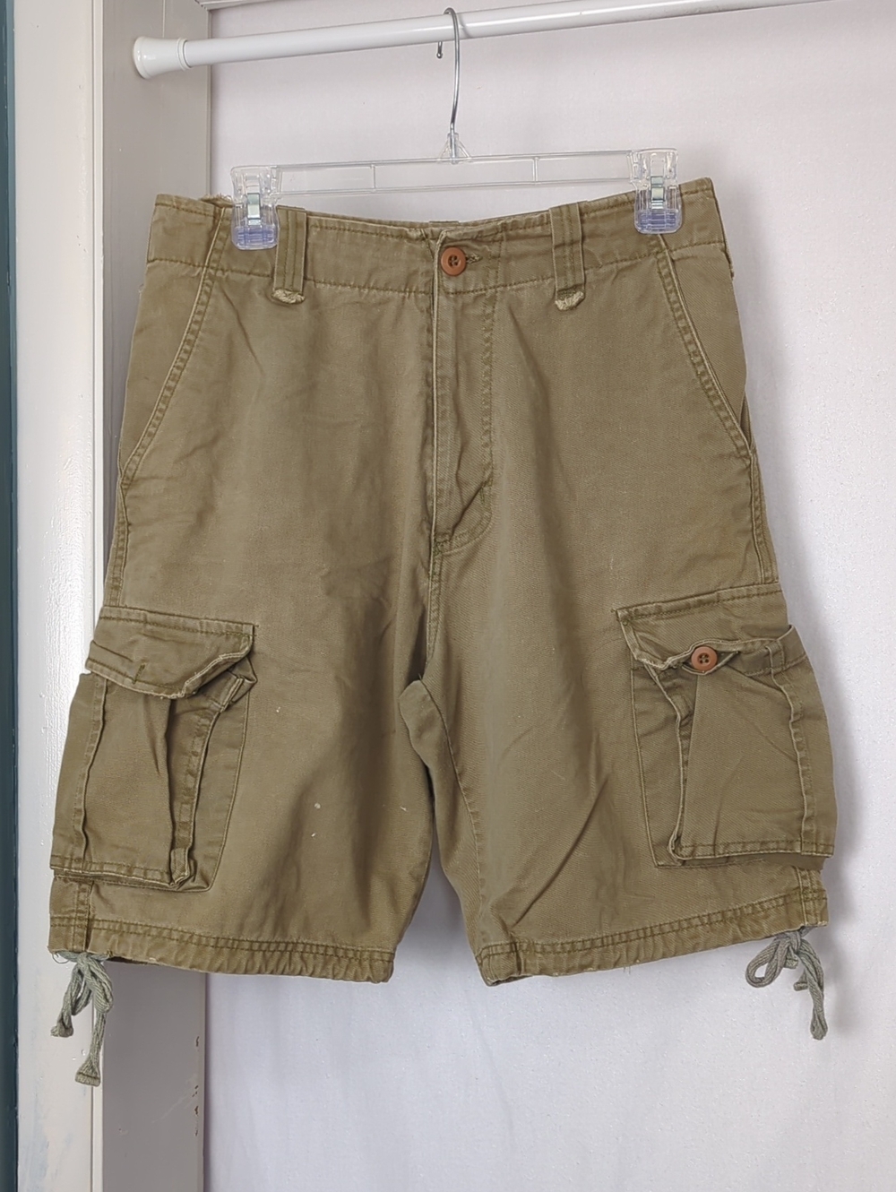NATIONAL OUTFITTERS Y2K Vintage Men's 30 Tan Cargo Shorts